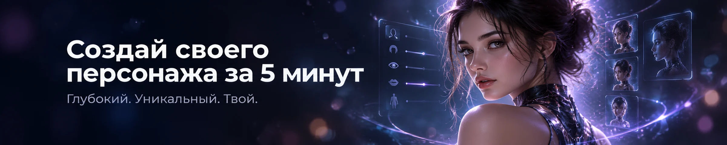 Создай своего персонажа за 5 минут